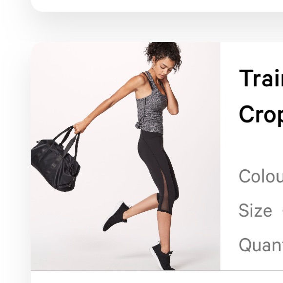 Lululemon Knee Length Leggings